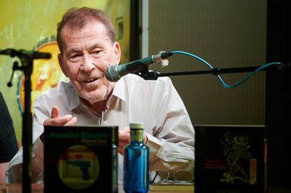 Fernando Sánchez Dragó durante la presentación de su libro 'Habáname' en junio de 2021.