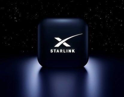 Logo de Starlink de SpaceX