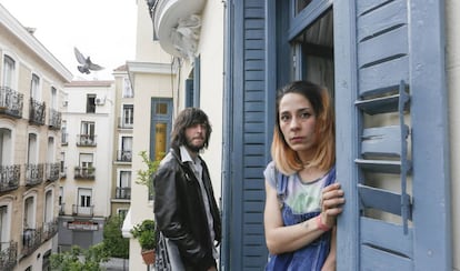 Julia Martín y Victor Cabezuelo, dos de los componentes de Rufus T. Firefly.