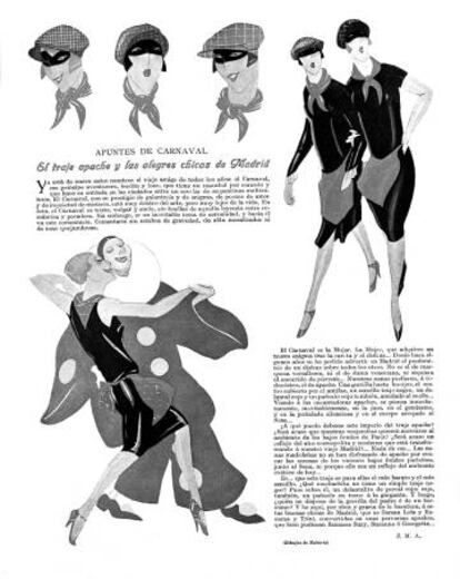 Mujeres y apaches (La Esfera, 13 de febrero de 1926).