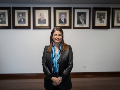 Iris Marín, Defensora del Pueblo de Colombia, en Bogotá, el 13 de septiembre de 2024.