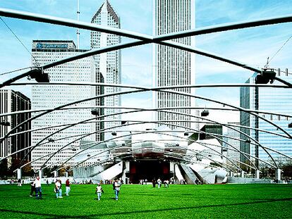 Pabellón Jay Pritzker, en el Millennium Park de Chicago, diseñado por Frank Gehry.
El arquitecto
Carlos Jiménez.