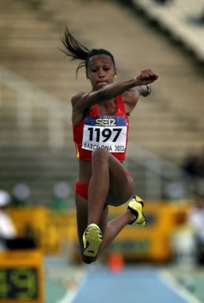 Ana Peleteiro won the junior world championships in triple jump.