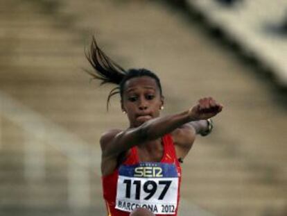 Ana Peleteiro won the junior world championships in triple jump.