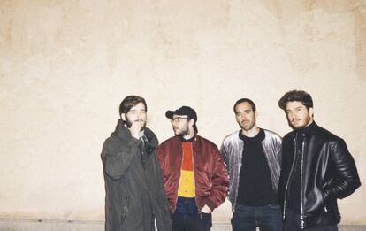 El grupo Floridablanca, fotografiado en Madrid.
