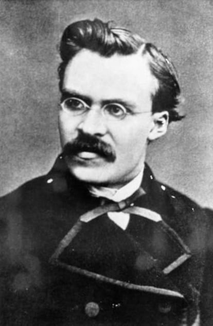 El filósofo alemán Friedrich Nietzsche.
