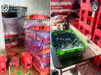 Coca Cola falsificada en Iztapalapa