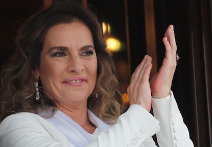 Beatriz Gutiérrez Müller en Ciudad de México, en 2019.