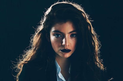 A cantora neozelandesa Lorde.