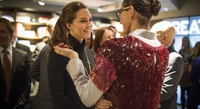 Kate habla con Jenna Lyons de J Crew, en el evento Creativity is GREAT.