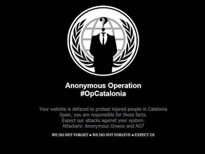 ‘Hackers’ atacam o site do EL PAÍS