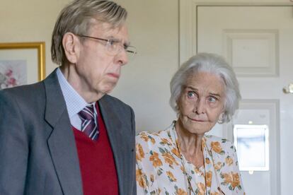 Timothy Spall y Sheila Hancock