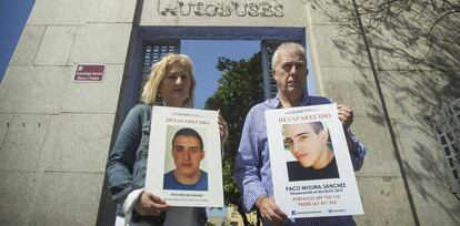 Rosa e Isidro, padres de Paco Molina, un joven  desaparecido en el año 2015. 