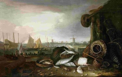 'Grashaven Hoorn', de Matthias Withoos.