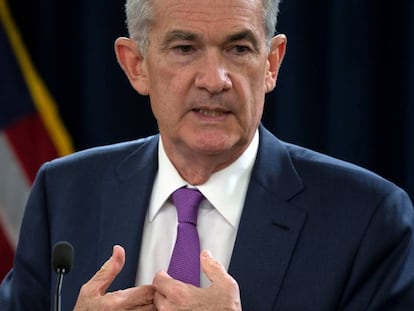Jerome Powell, presidente de la Fed.