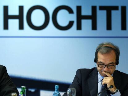 Marcelino Fern&aacute;ndez Verdes, consejero delegado de ACS y primer ejecutivo de Hochtief.