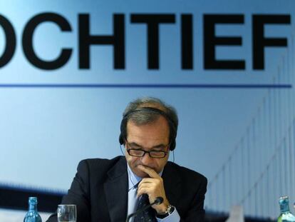Marcelino Fernández Verdes, consejero delegado de ACS y primer ejecutivo de Hochtief.