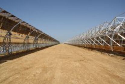 Planta termosolar en Badajoz.