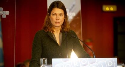 Lucía Figar, consejera de Educación, interviene en el Foro Madrid.