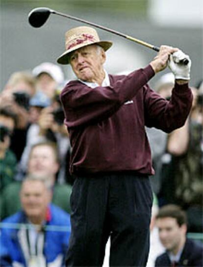 Sam Snead, en un torneo de veteranos el año pasado.