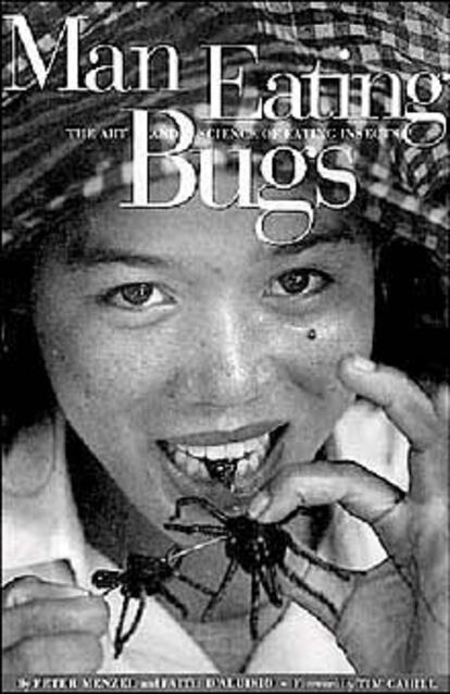 Portada de la publicación norteamericana Man Eating Bugs.