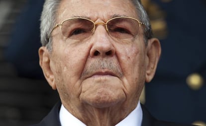 Raúl Castro en 2015.