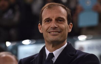 Massimiliano Allegri, entrenador de la Juve