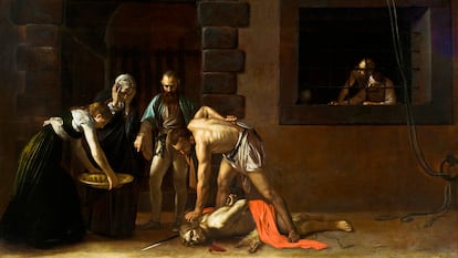 'La decapitación de San Juan Bautista' (1608), de Caravaggio, en la Concatedral de San Juan, La Valeta (Malta). Teju Cole hace un paralelismo en uno de los ensayos de 'Papel negro' entre la vida del pintor y la situación de los inmigrantes en la Italia contemporánea.