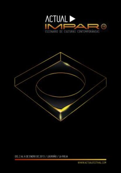 Cartel de la próxima edición del festival Actual.