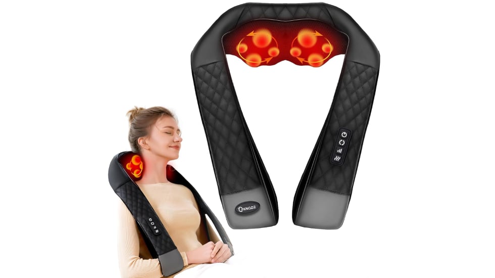 Masajeador de cuello con función inteligente.