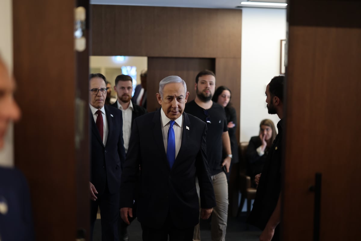 Netanyahu challenges International Criminal Court possible sanctions against those responsible for Gaza war.  international