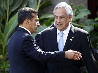 Los presidentes del Perú y Chile, el pasado 30 de noviembre.