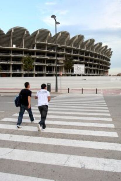 El nuevo Estadio del Valencia CF.