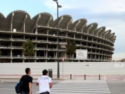 El nuevo Estadio del Valencia CF. 