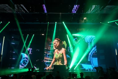 DJ Soda pictured in Hong Kong in 2018. 