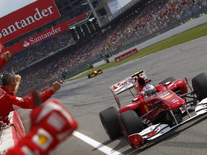 Santander vuelve a patrocinar a Ferrari en la Fórmula 1