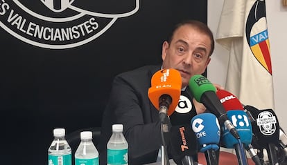 Miguel Zorío durante la conferencia de prensa de este jueves.