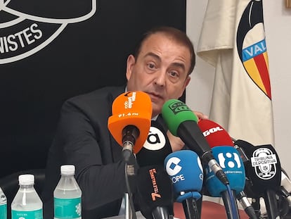 Miguel Zorío durante la conferencia de prensa de este jueves.