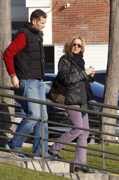 The ‘infanta’ Cristina and her husband, Iñaki Urdangarin, in an image from 2013.