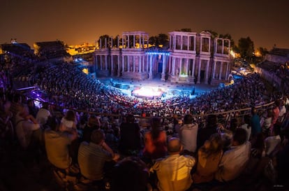 Teatro tomano de M&eacute;rida.