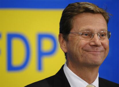 El líder del Partido Liberal, Guido Westerwelle, el pasado día 1 en Berlín.