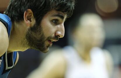 Ricky Rubio, durante el partido contra los Grizzlies.