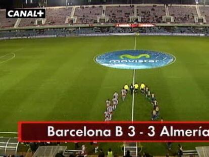 Barcelona B, 3-Almería, 3