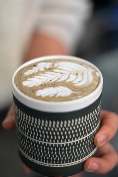 Hojicha Latte