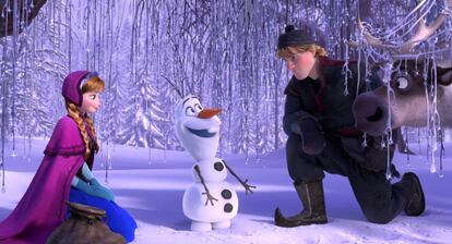 Un fotograma de la película 'Frozen'.