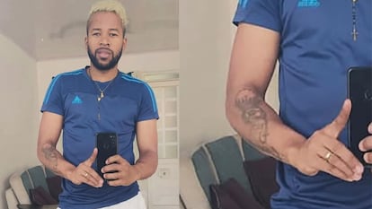 Jerce Reyes Barrios says that his tattoo and a hand gesture were enough for authorities to accuse him of belonging to Tren de Aragua.