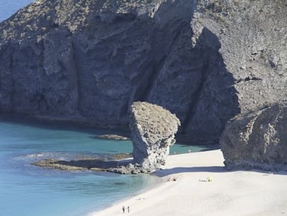 Playa de los Muertos, en Almer&iacute;a.