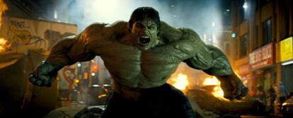 Fotograma del último Hulk.
