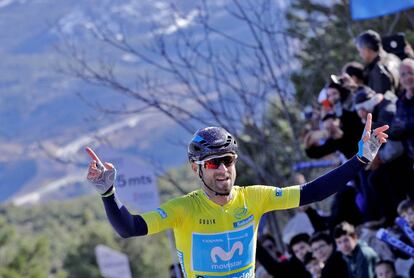 Valverde se impone el s&aacute;bado en Cocentaina, etapa reina de la Vuelta a la Comunidad Valenciana.