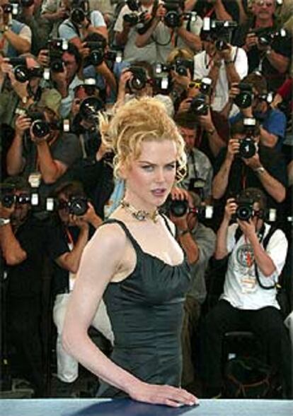 Nicole Kidman, ayer en Cannes.